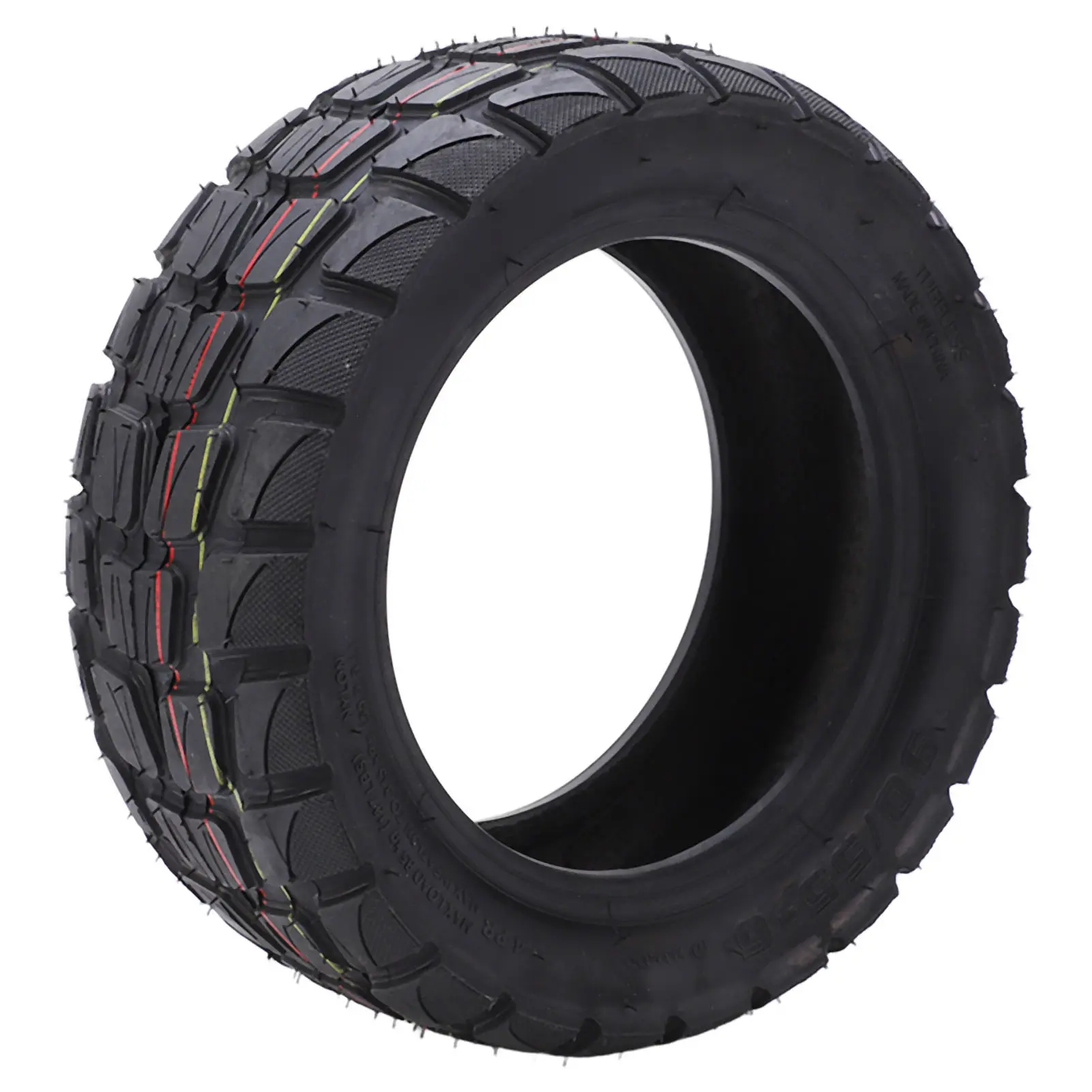 90/55 6 Electric Scooter Tubeless Tire Rubber Slip Resistance Electric Scooter Off Road Rubber Tire Replacement