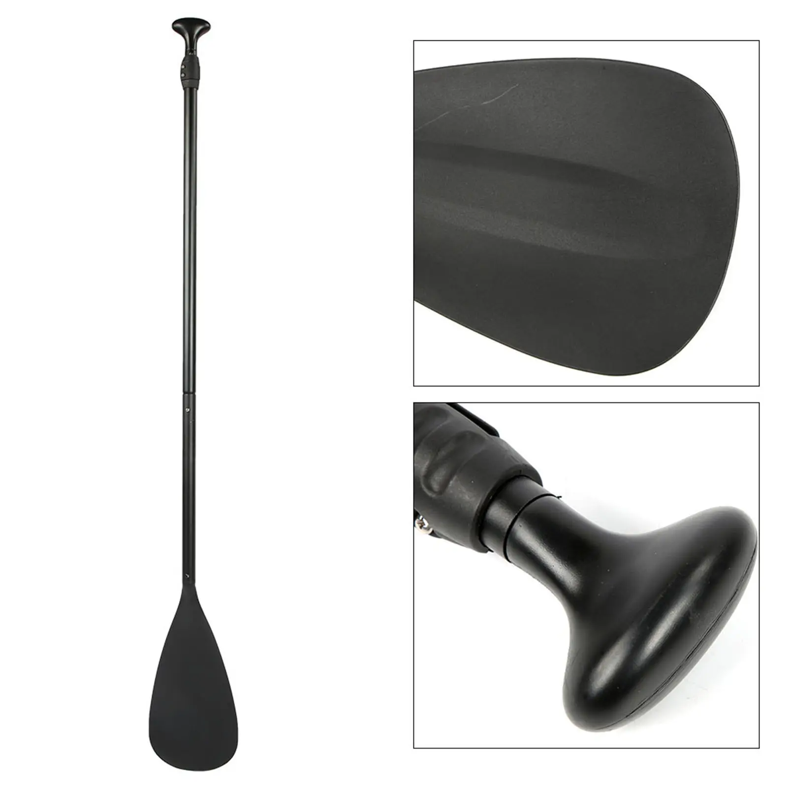Detachable SUP Black Extendable Paddle Oar Stand Up Paddle Board for Surfing Boat Kayak Paddle Portable Paddle Surfboard Paddle