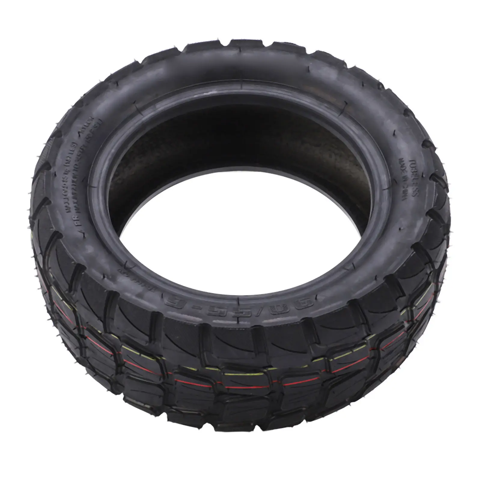 90/55 6 Electric Scooter Tubeless Tire Rubber Slip Resistance Electric Scooter Off Road Rubber Tire Replacement