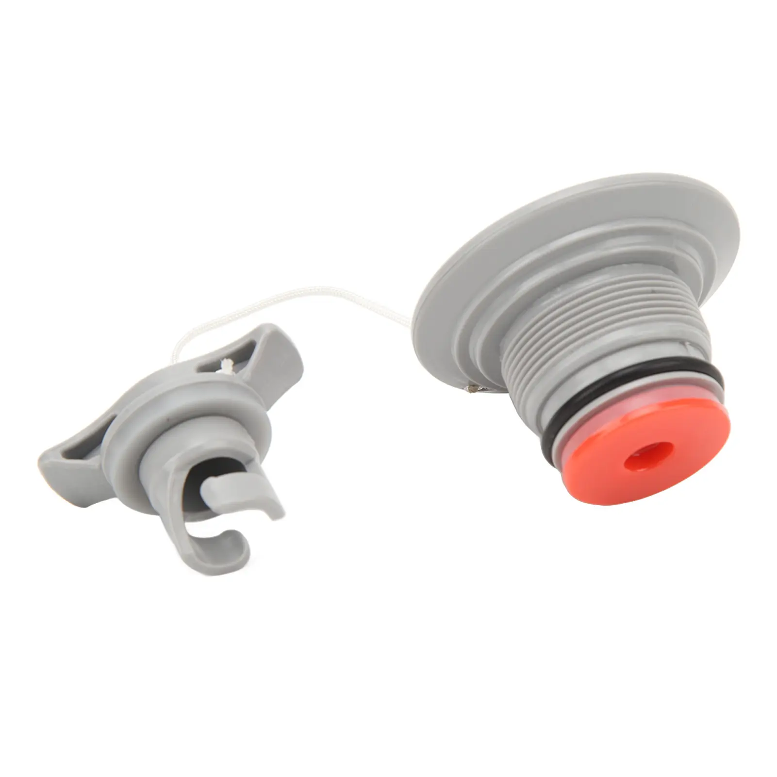 2Pcs Kayak Boat Air Valve PVC Inflatable Gas Plug Replacement for Rubber Dinghy Raft Canoe Inflatable Boat Valve