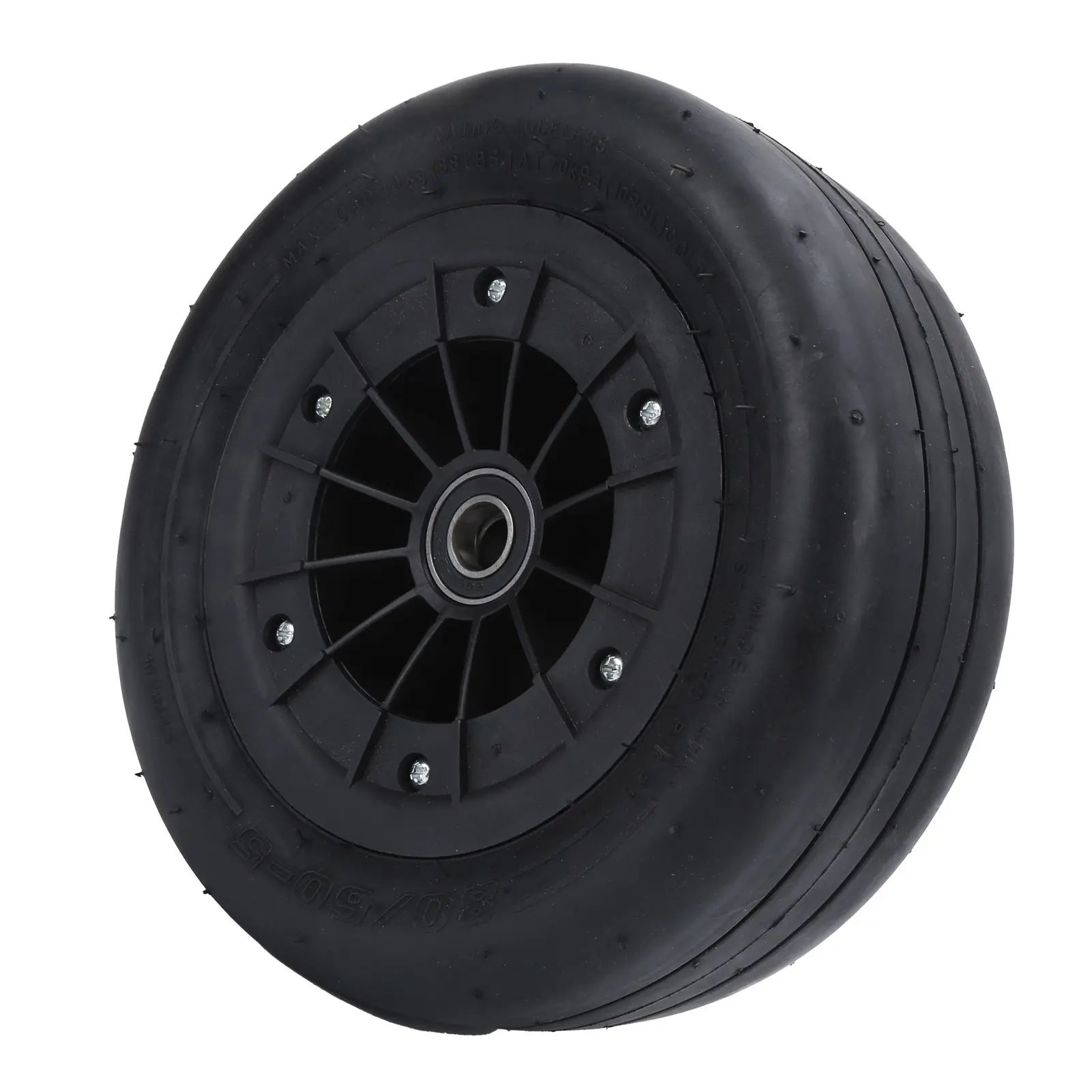 80/60‑5 Kart Tubeless Tire Rubber Vacuum Pneumatic Tires Replacement for Ninebot Karting Front Wheel