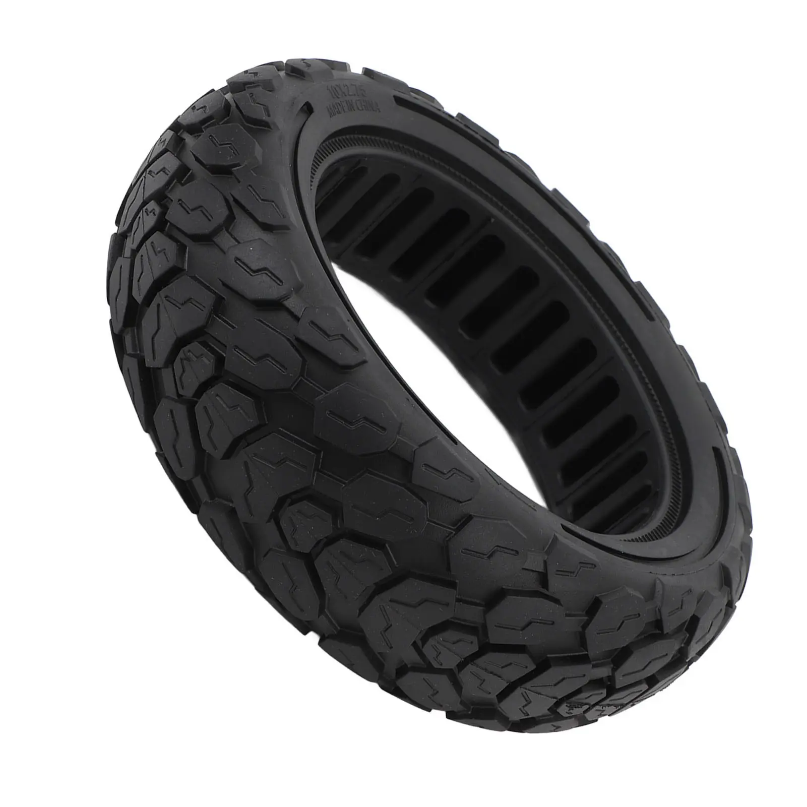 10X2.75 Electric Scooter Solid Tire Rubber Explosion Proof Non Inflatable Honeycomb Scooter Rubber Tire Replacement