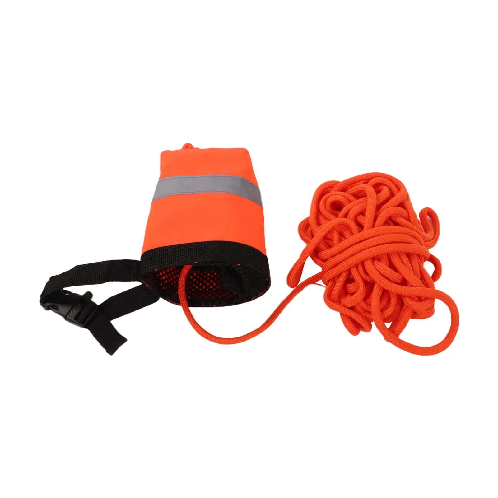 25m 30m Life Saving Reflective Rope Water Floating Bag Saving Equipment for Canoeing Kayaks Water Sports Rescuing