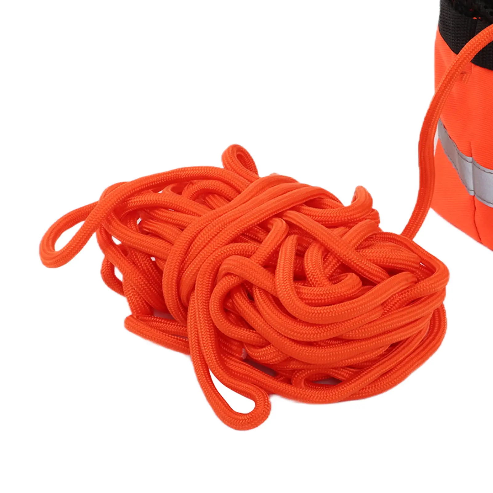 25m 30m Life Saving Reflective Rope Water Floating Bag Saving Equipment for Canoeing Kayaks Water Sports Rescuing
