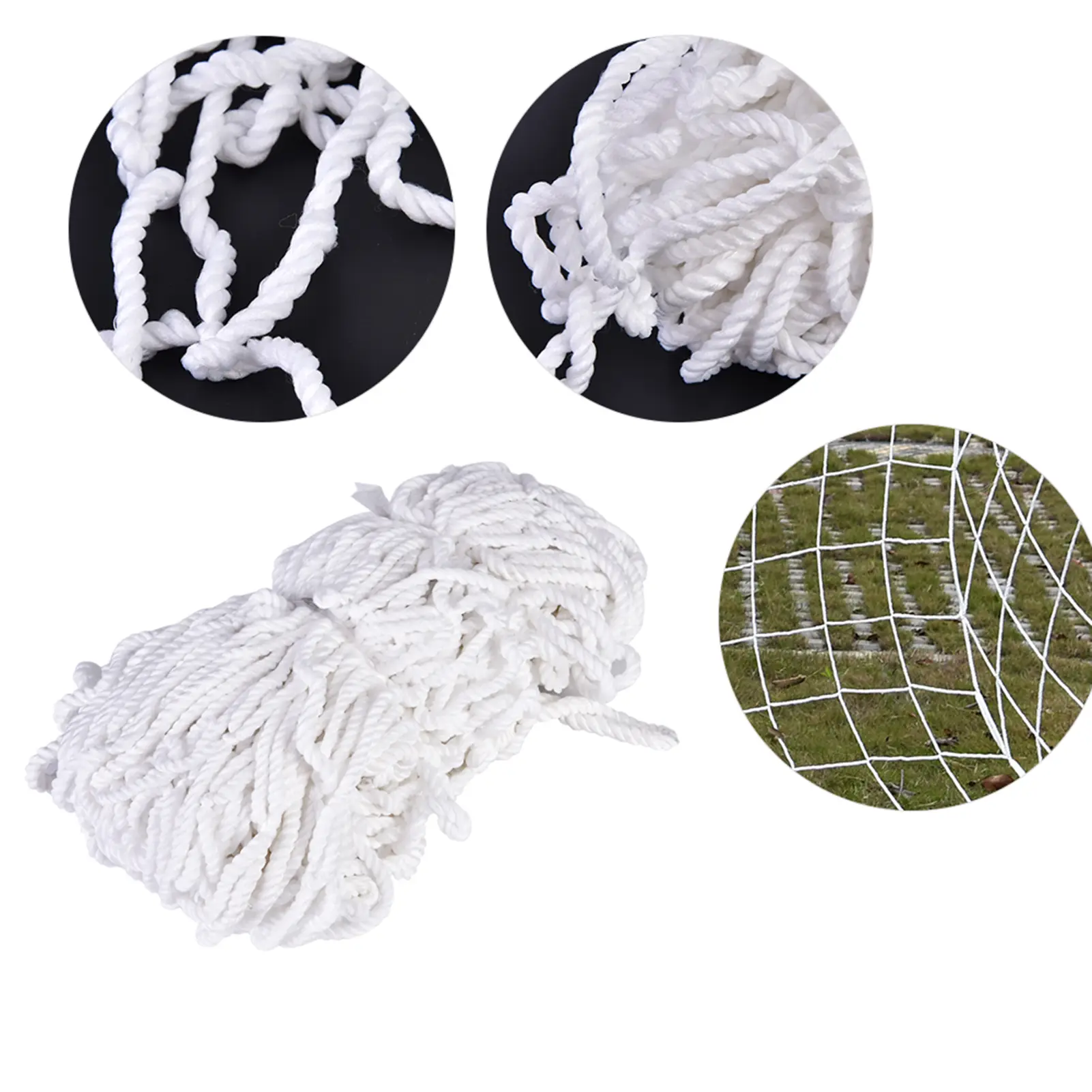 8x4ft Soccer Goal Net Polypropylene Fiber Training Football Net Soccer Equipment
