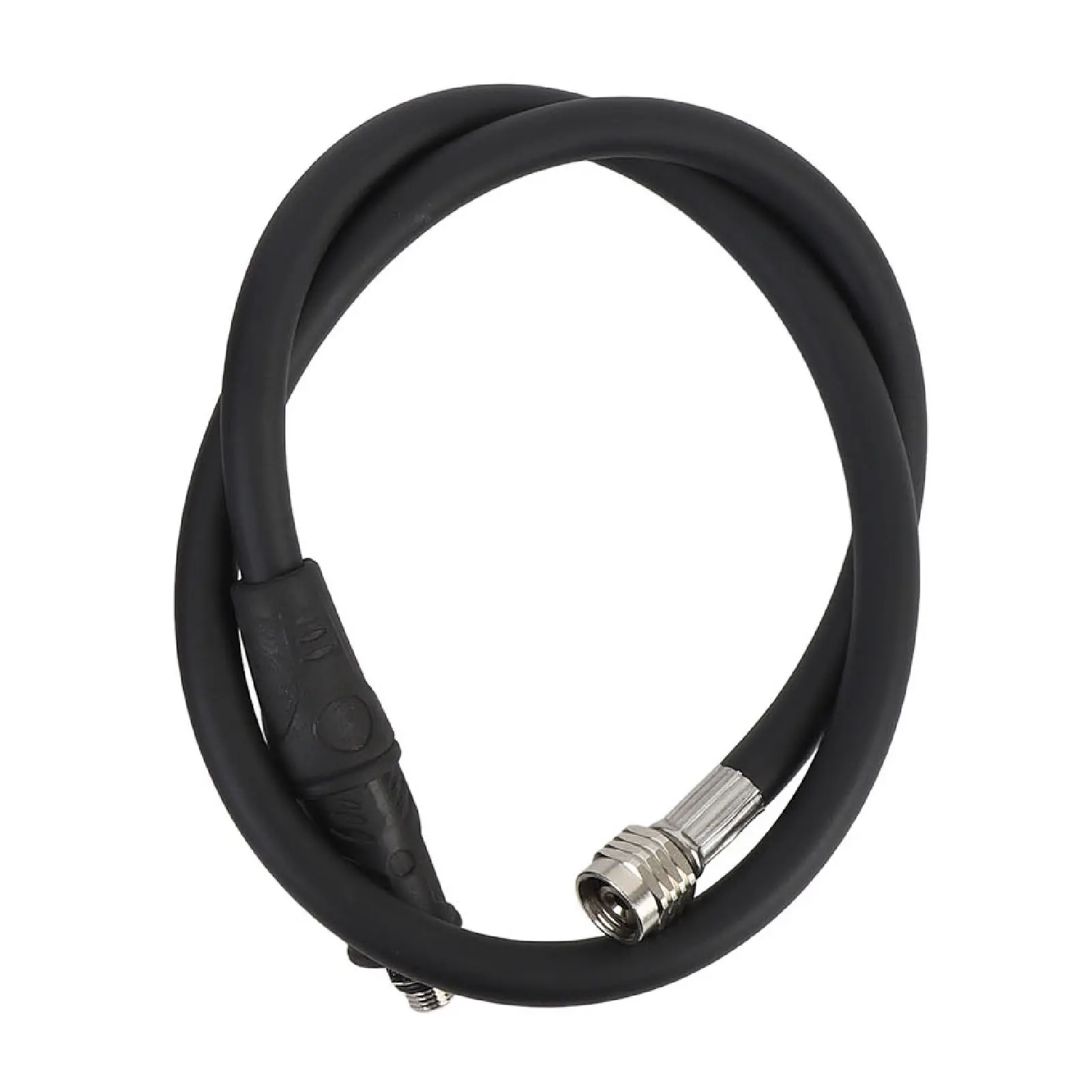 35.4in Diving Medium Pressure Hose PVC Aluminum Alloy Diving Second Stage Regulator Hose Diving Regulator Hose