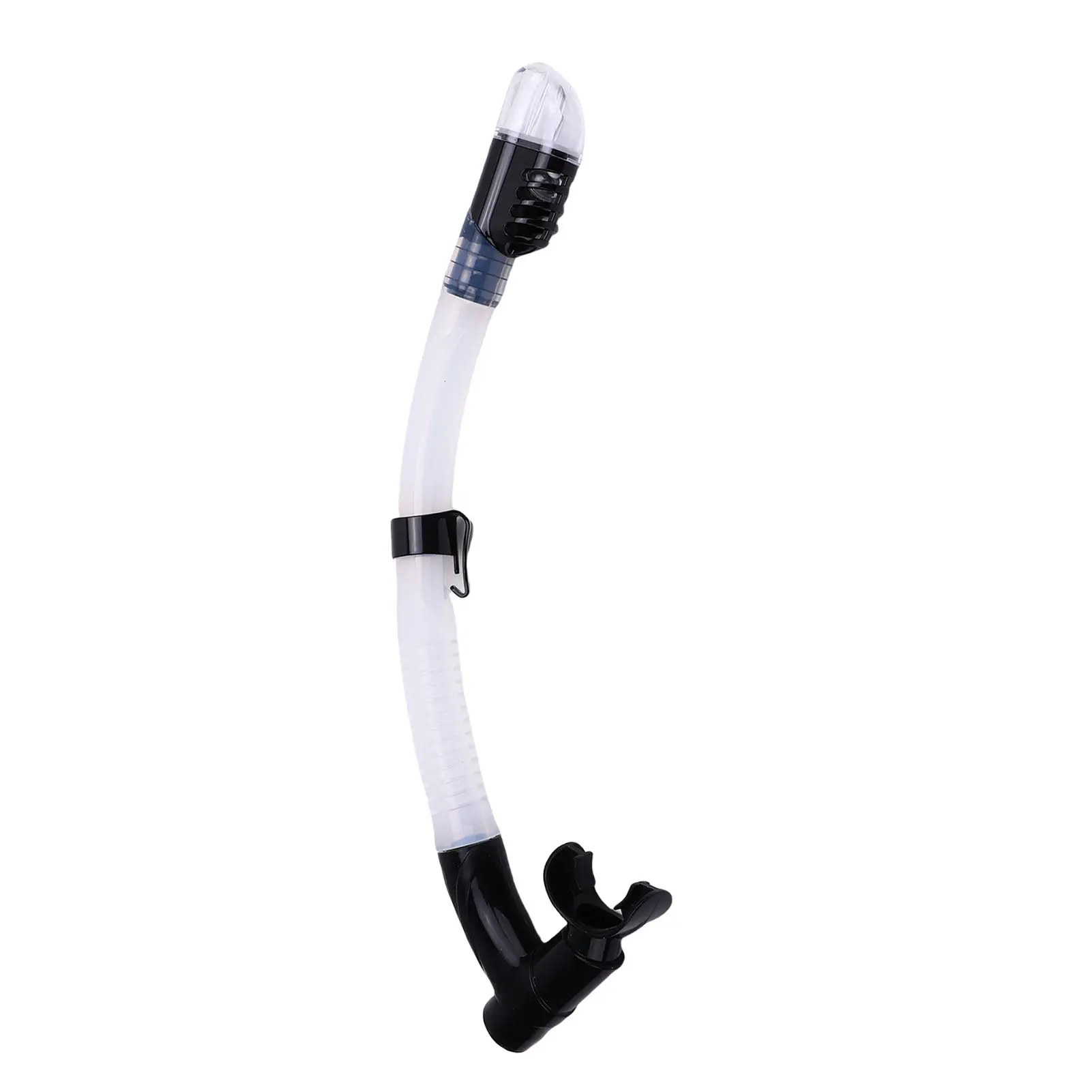 Snorkel Diving Breathing Tube Silicone Mouthpiece Detachable Fixing Device Semi Dry Diving Snorkeling Tube