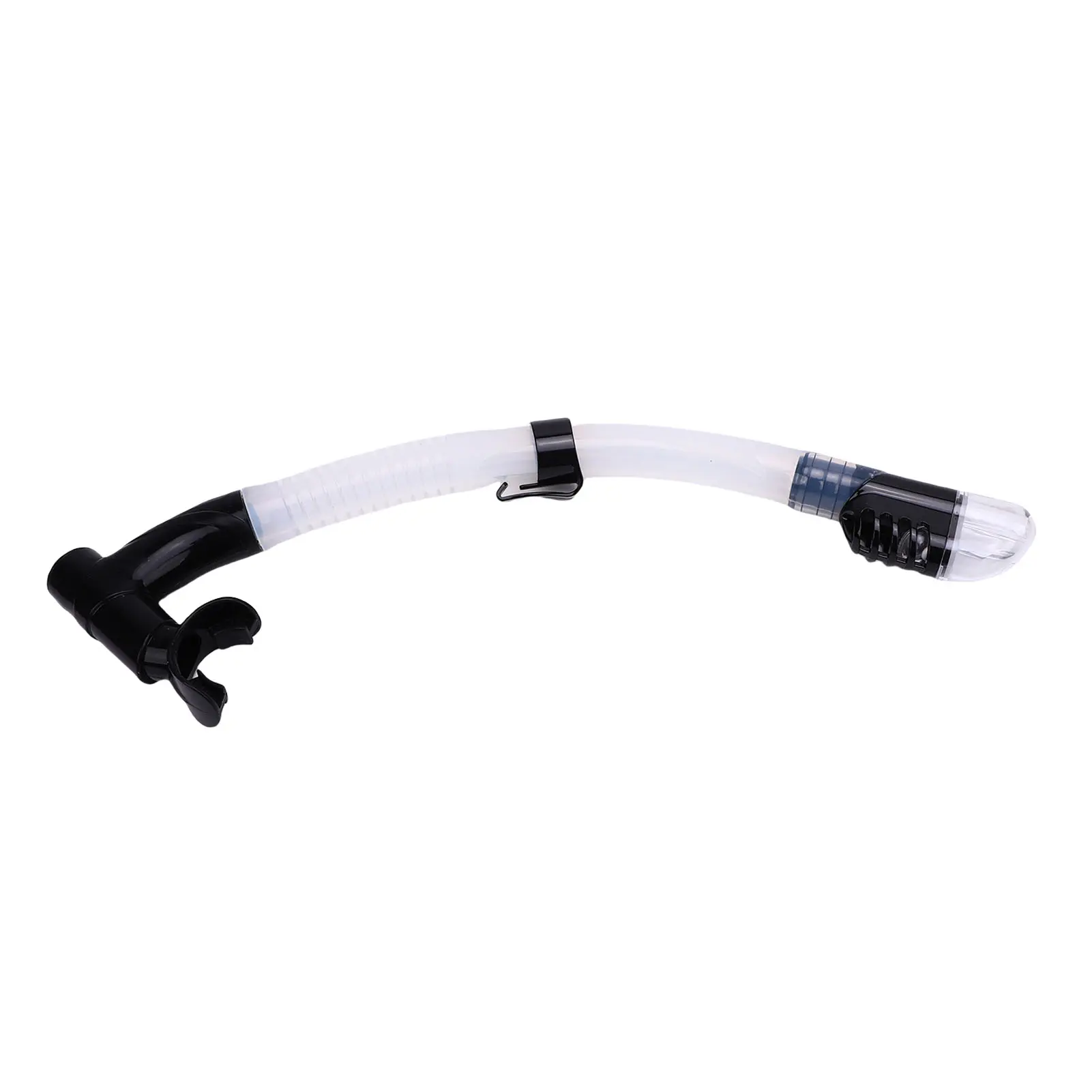 Snorkel Diving Breathing Tube Silicone Mouthpiece Detachable Fixing Device Semi Dry Diving Snorkeling Tube