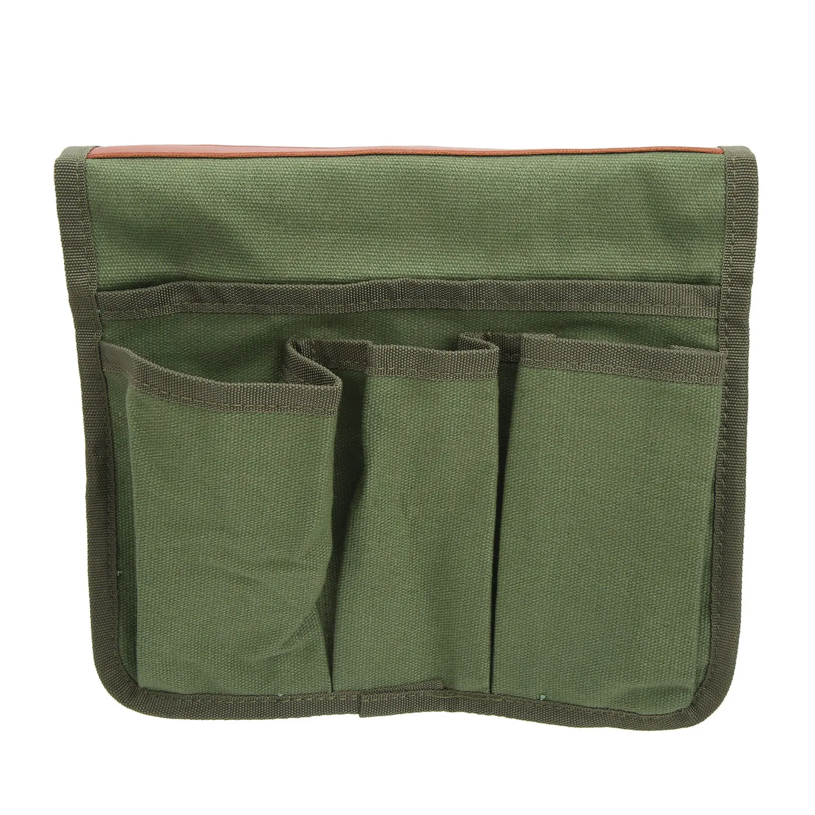 Camping Chair Armrest Storage Bag Canvas Multifunctional Portable Beach Chair Side Storage Bag for Outdoor