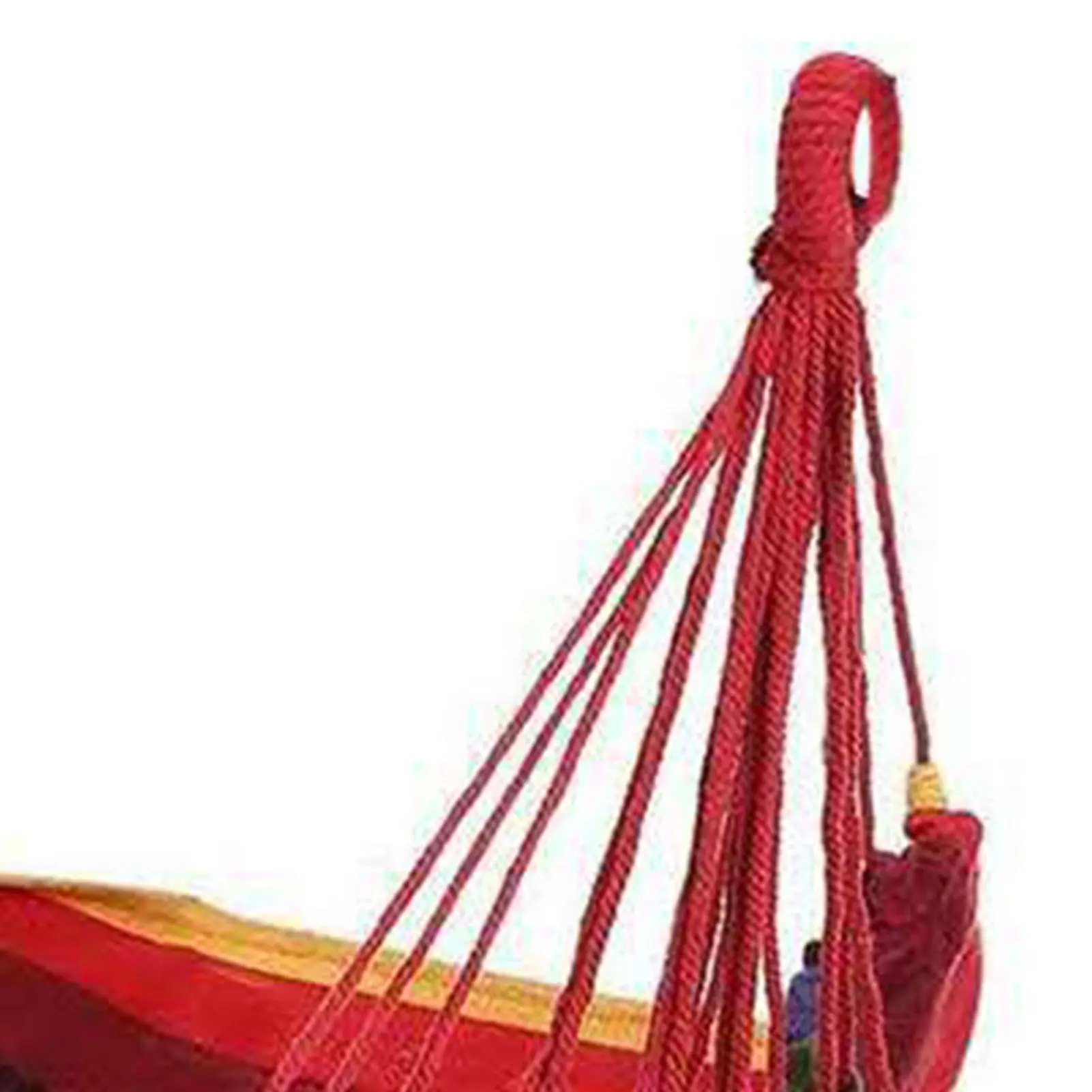 Hammock Chair Hammock Chair Canvas Portable Comfortable Colorful Stripe Chair Hanging Rope Swing for Indoor Hammock Swing Chair