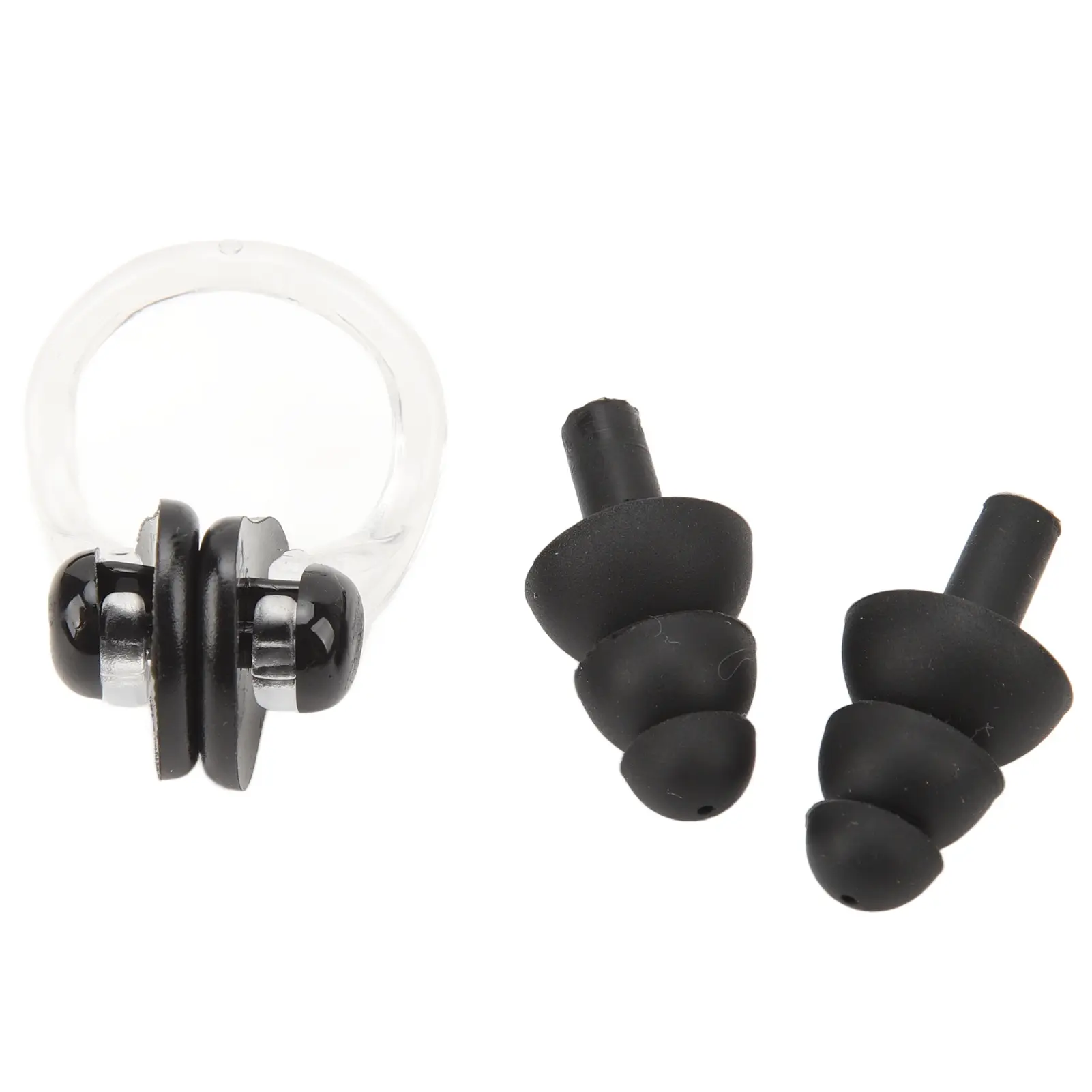 Diving Snorkel Professional Snorkeling Gear with Headband Ear Plugs Nose Clip for Diving Swimming Water Sports