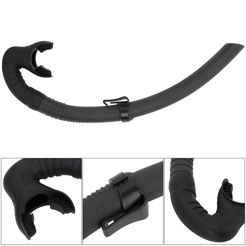Diving Snorkeling Breathing Tube with Food Grade Silicone Comfortable Mouthpiece for Scuba Diving Free Dive Swimming