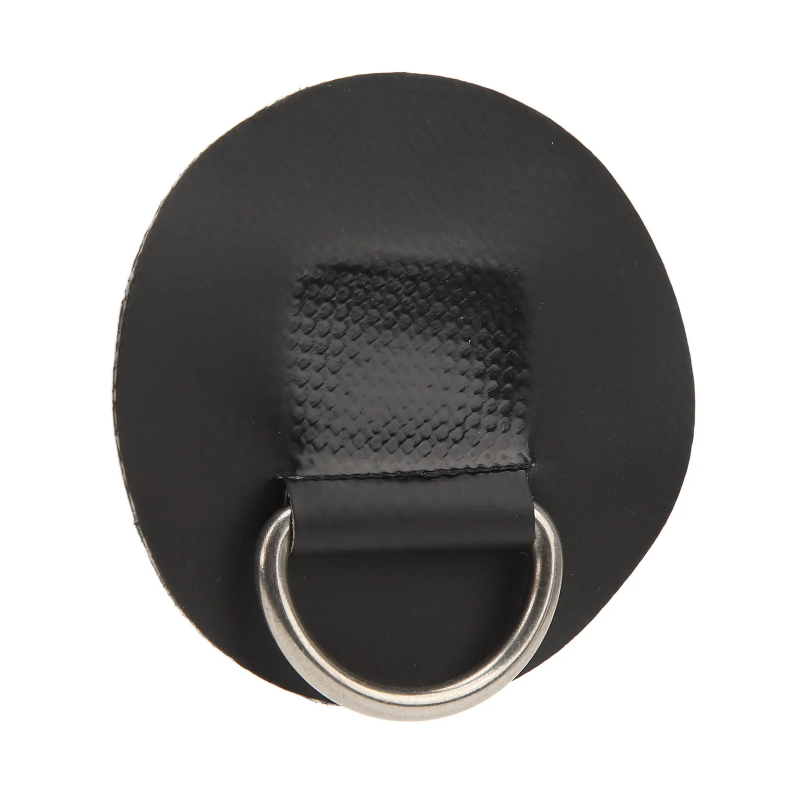 4Pcs D Ring Patch PVC Stainless Steel Surfboard Single Layer Round Shape D Ring Pad for Inflatable Boat Kayak Canoe