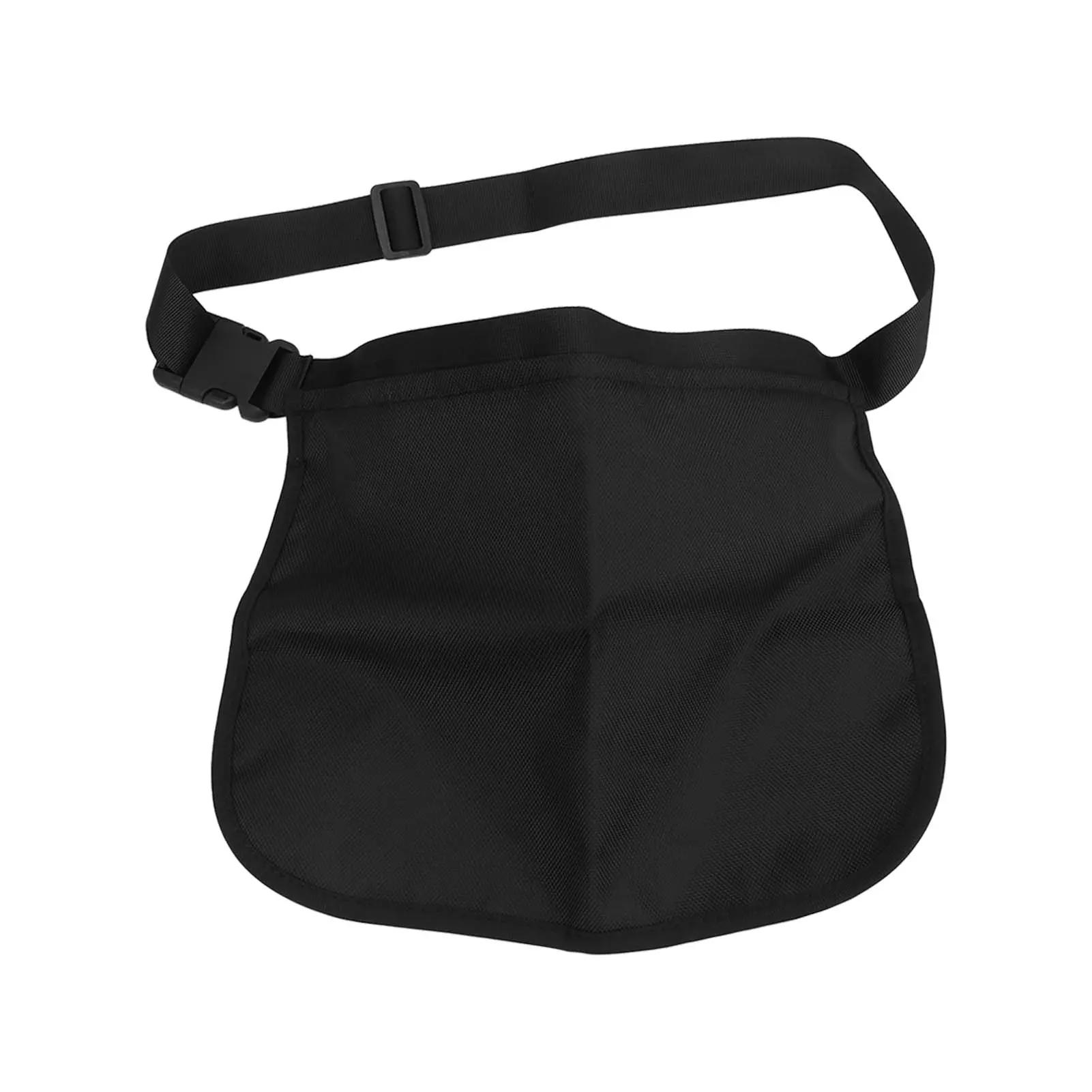 Portable Tennis Ball Storage Bag Oxford Cloth Mesh Adjustable Waist Belt Bag Pouch Carrier for Tennis Golf Cycling Running