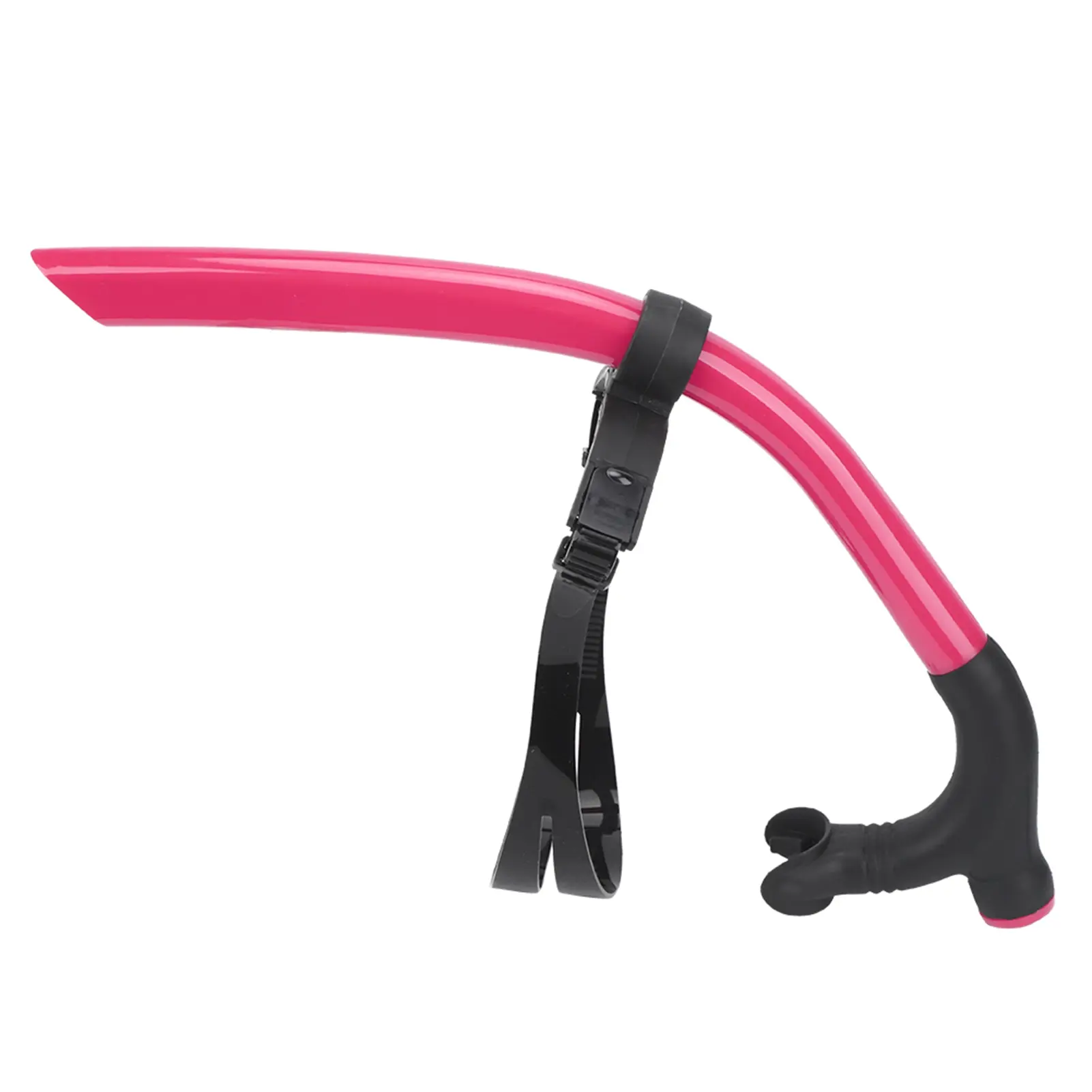 Front Snorkel Breathing Tube Food Grade Silicone PVC Detachable Swimming Scuba for Snorkeling Diving Training