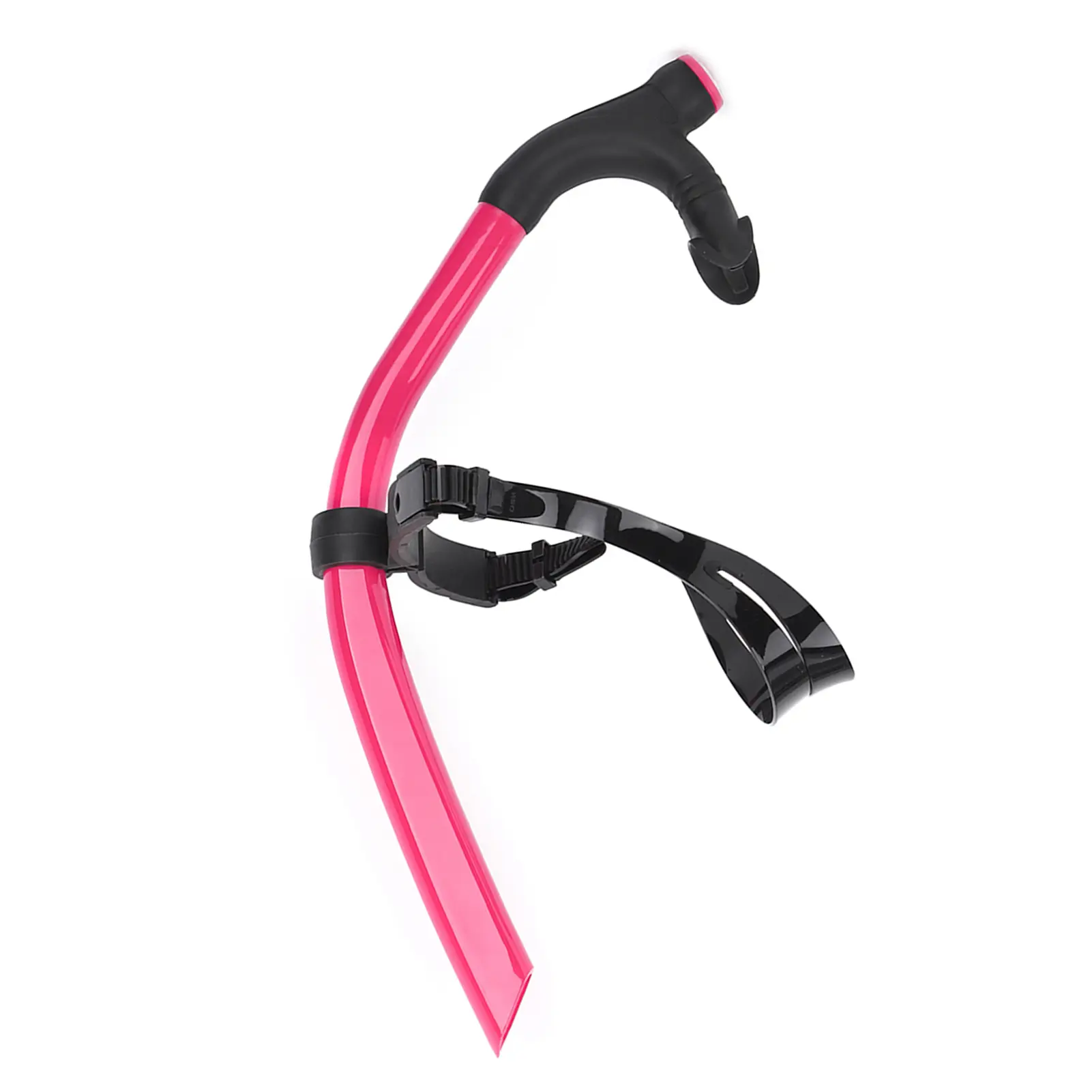 Front Snorkel Breathing Tube Food Grade Silicone PVC Detachable Swimming Scuba for Snorkeling Diving Training