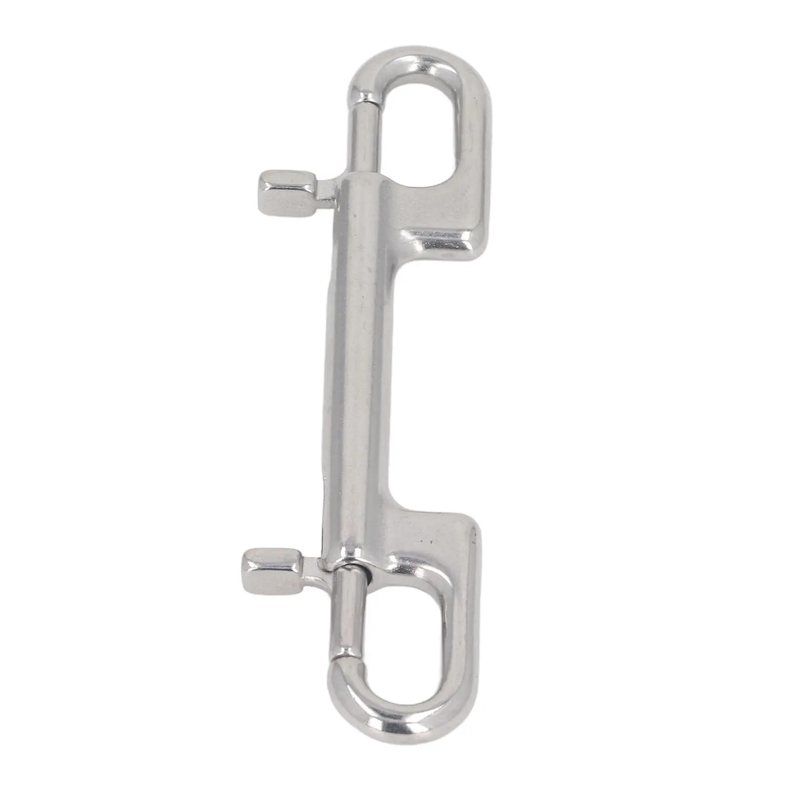 Double Ended Bolt Snap Hook Stainless Steel Quick Release Heavy Duty Marine Grade Diving Double Ended Snap Clip for Scuba Diving