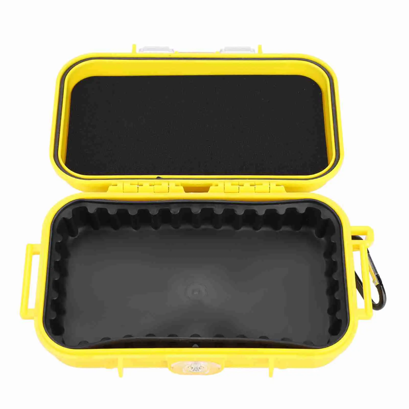 Outdoor Shockproof Waterproof Storage Case Airtight Carry Box Container with Inner Detachable Rubber Pad for Storing Phone Keys
