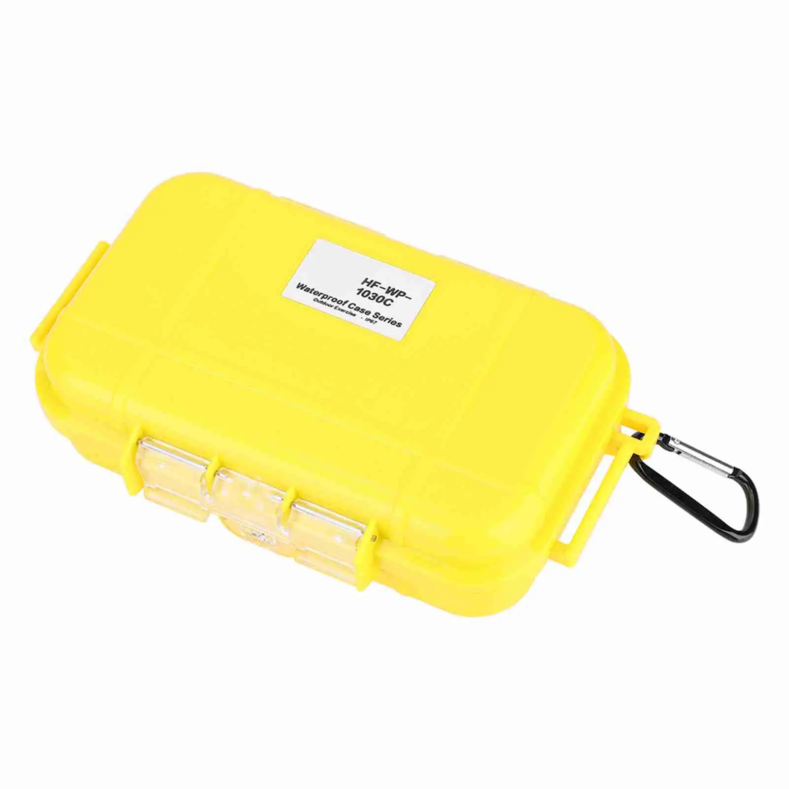 Outdoor Shockproof Waterproof Storage Case Airtight Carry Box Container with Inner Detachable Rubber Pad for Storing Phone Keys