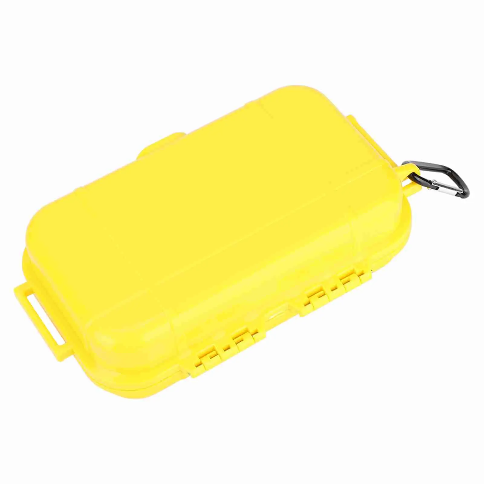 Outdoor Shockproof Waterproof Storage Case Airtight Carry Box Container with Inner Detachable Rubber Pad for Storing Phone Keys