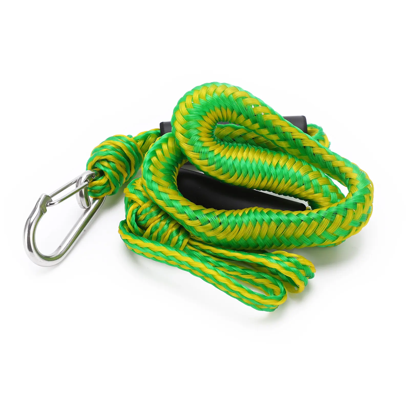 Dock Line Elastic Stretchable Shock‑Absorbing Boat Rope with D‑Shape Buckle for Dock Boat Kayak Mooring