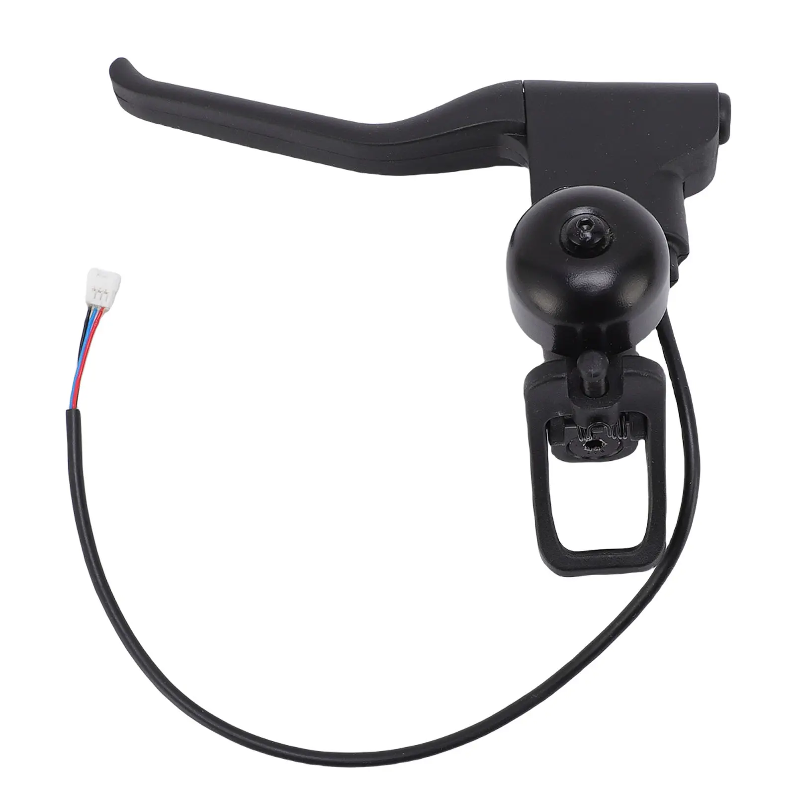 Electric Scooter Brake Lever with 3Pin Female Connector and Bell Brake Handle Replacement for Xiaomi 4 Lite Electric Scooter