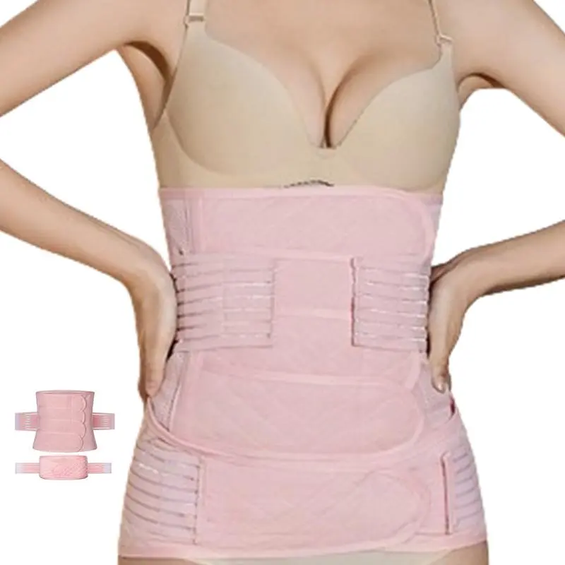 Belly Band After Pregnancy Belt Maternity Postpartum Corset Set Shapewear Corset Girdle Slimming Bandage Band Waisr Trimmer