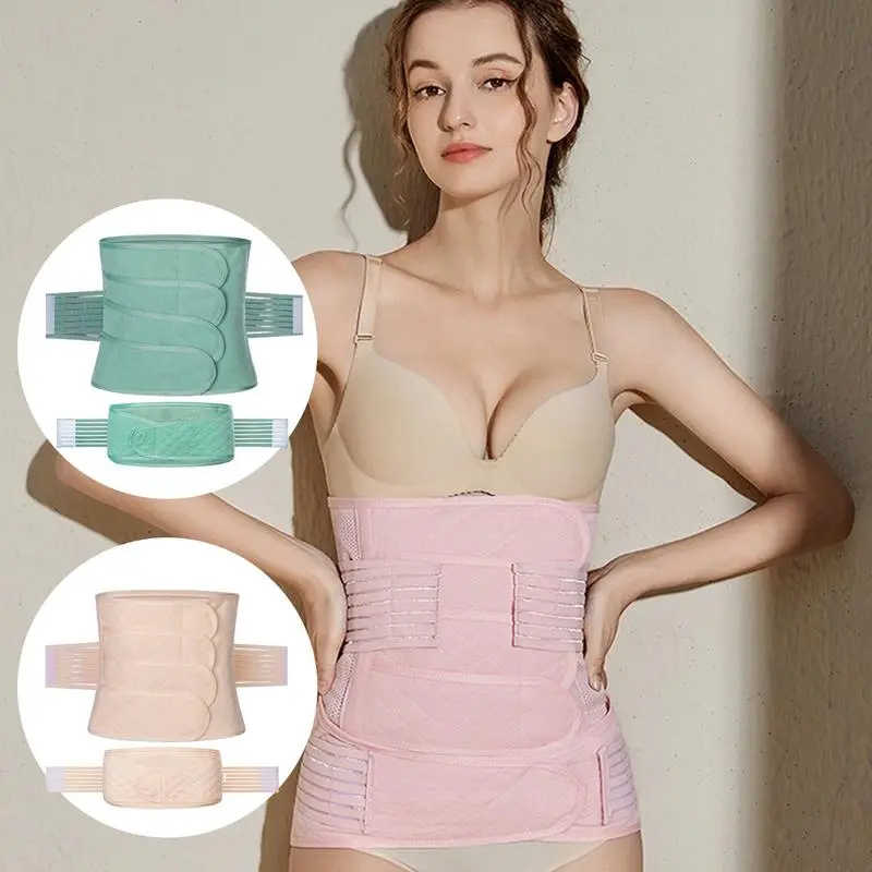 Belly Band After Pregnancy Belt Maternity Postpartum Corset Set Shapewear Corset Girdle Slimming Bandage Band Waisr Trimmer