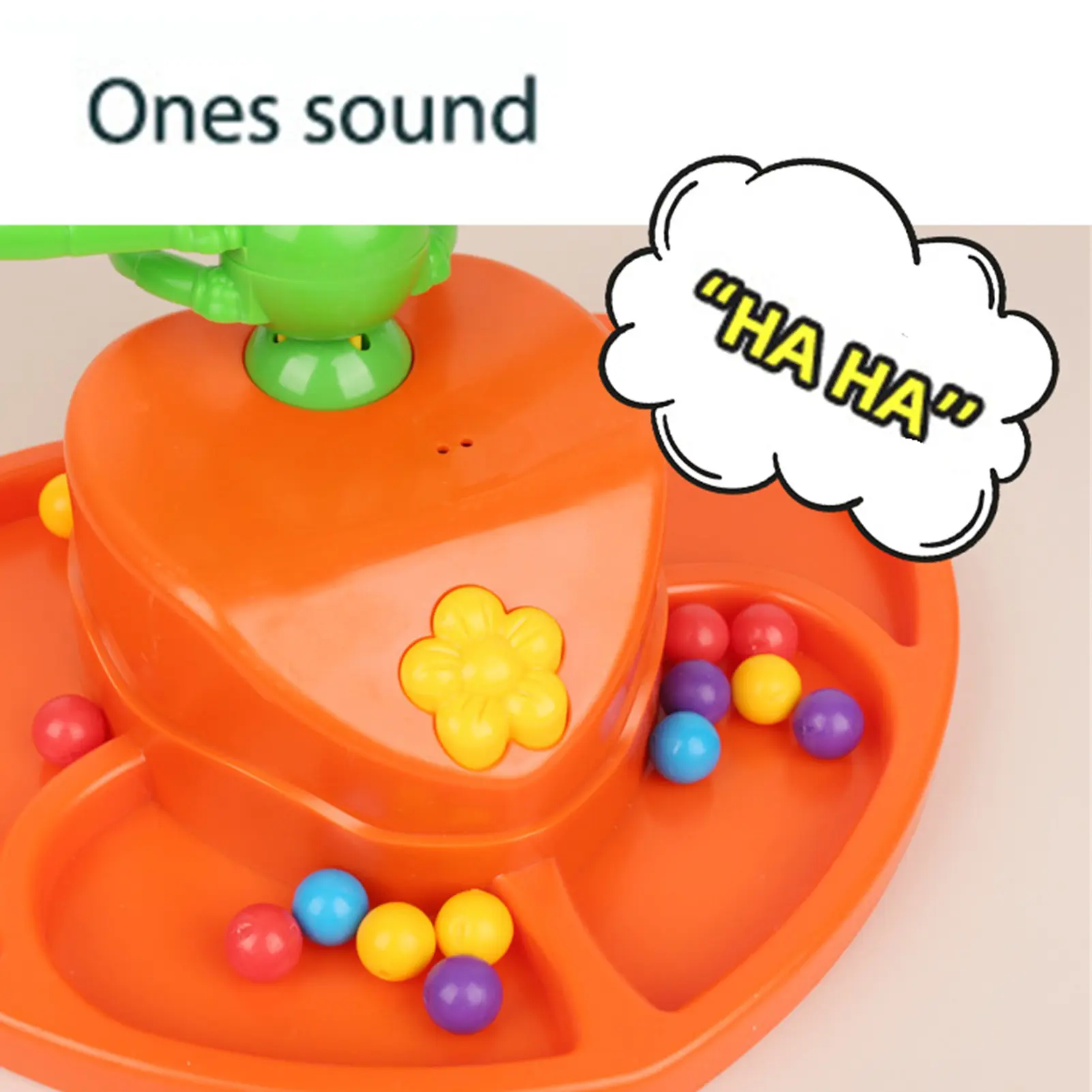 Electric Swing Dancing Fun Caterpillar Toy Novelty Party Board Game With Sound Effect Compete To Place Colorful Bead Puzzle Game