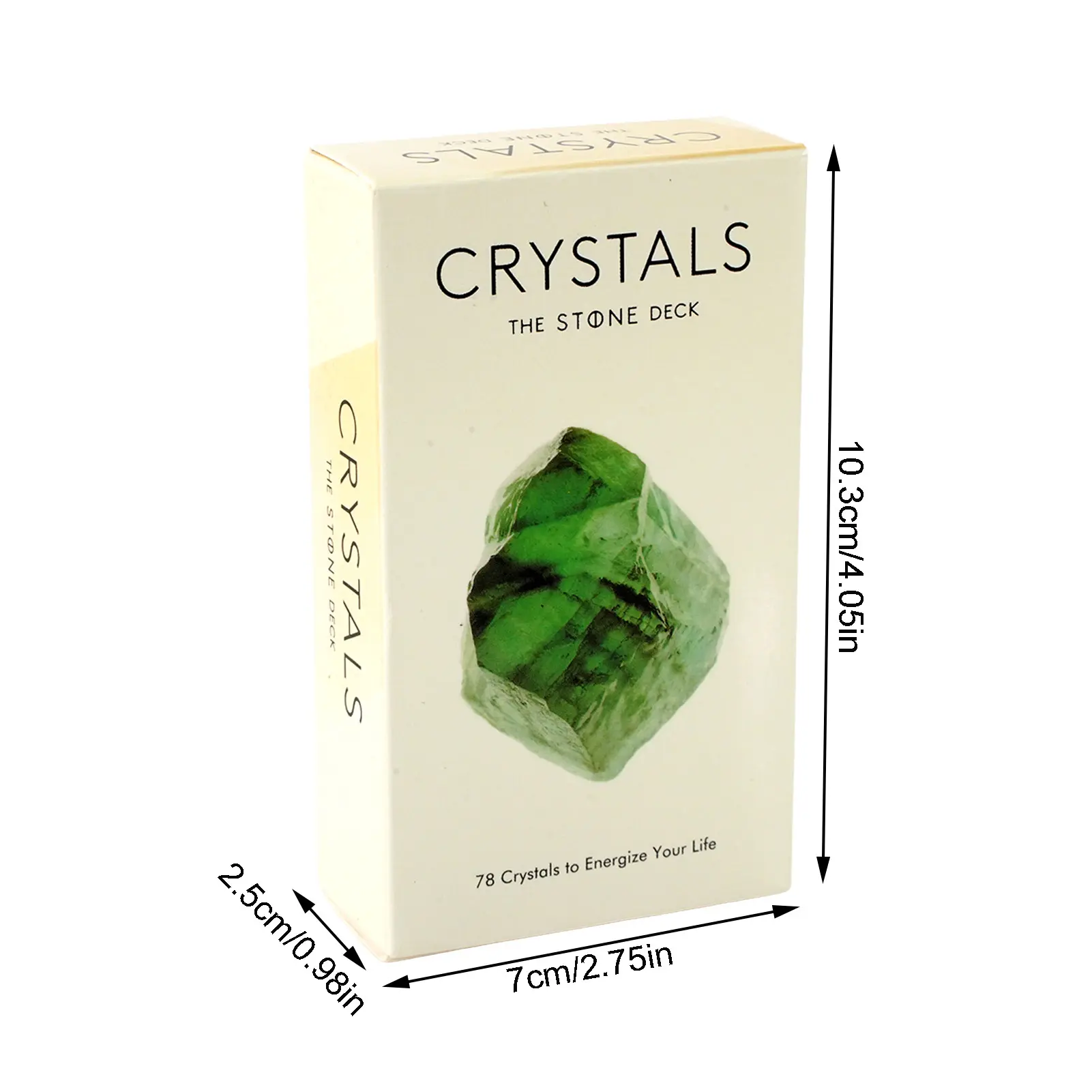 Crystal Tarot Cards 78 Tarot Cards For Beginners Tarot Cards Set For Beginner Adult Children Party Travel English Version