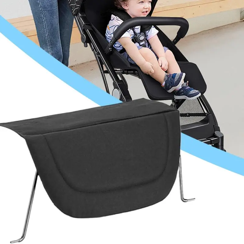 baby Stroller Footrest Foot Board Extension Lightweight Pram Attachment for Traveling Family Outing Outdoor Walking