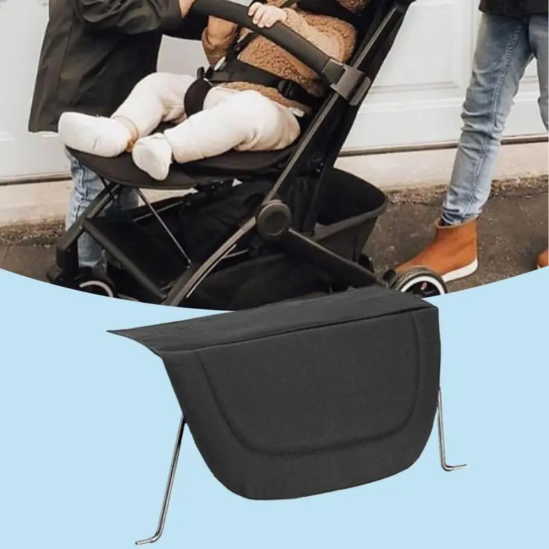 baby Stroller Footrest Foot Board Extension Lightweight Pram Attachment for Traveling Family Outing Outdoor Walking