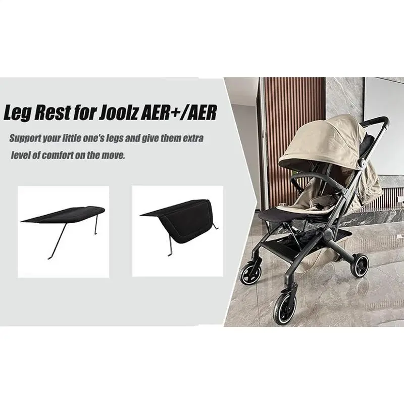 baby Stroller Footrest Foot Board Extension Lightweight Pram Attachment for Traveling Family Outing Outdoor Walking