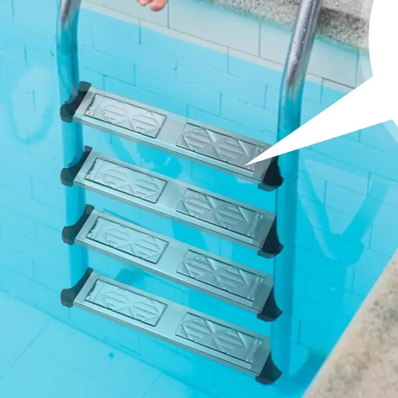 Stainless Steel Pool Ladder Steps Replacement Heavy Duty Treads Stair Pedal Stainless Steel Pool Ladder Escutcheon Plates For