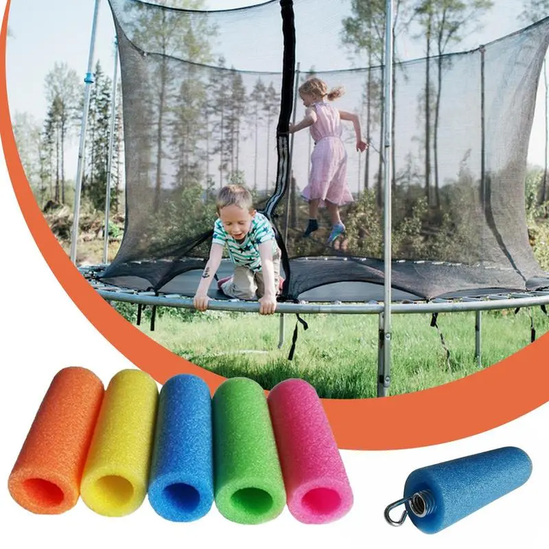Trampoline Pole Foam Sleeves Foam Sleeve Trampolines Poles Protective Cover Trampoline Padding Foam Tubes Waterproof Trampoline