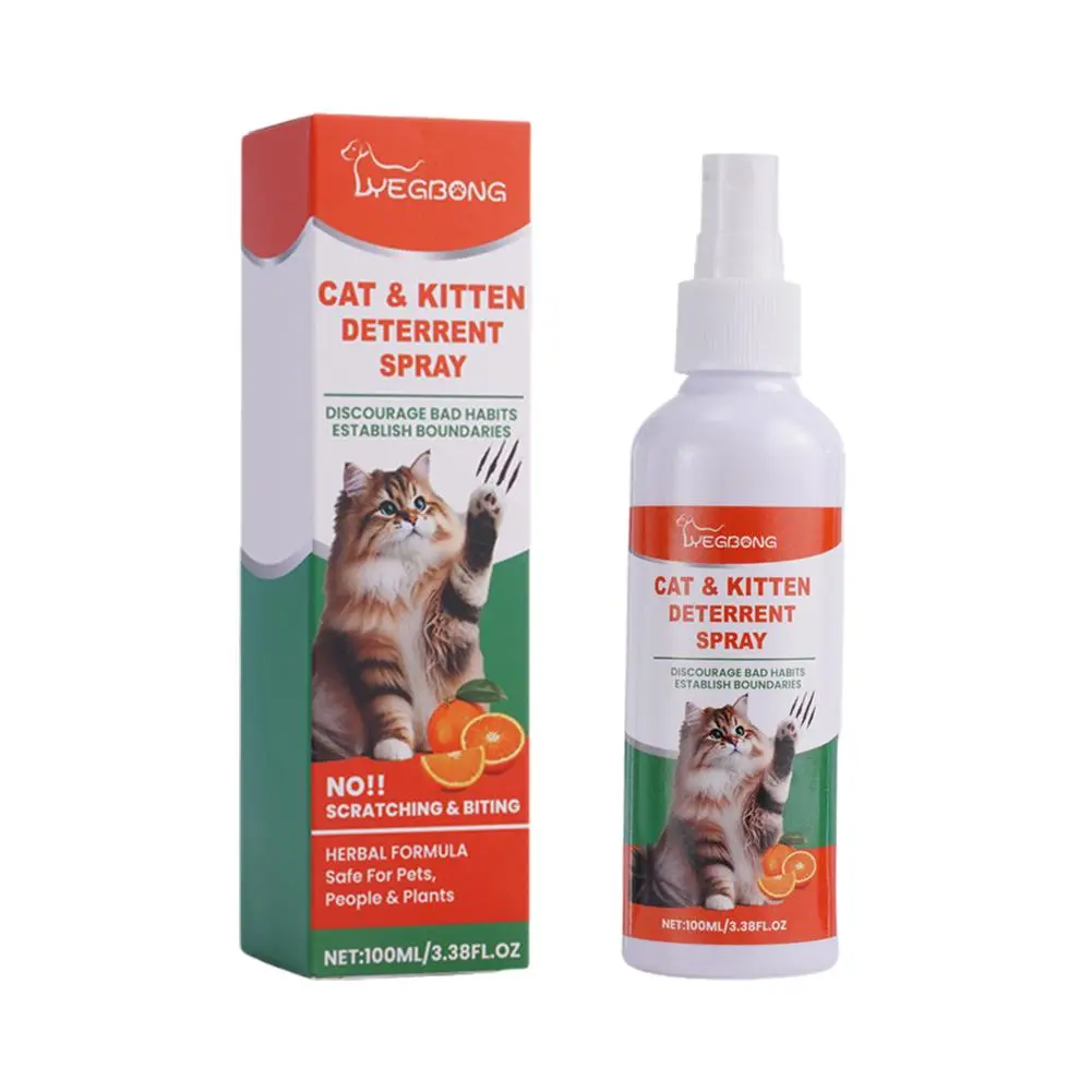 Cats Deterrent Spray Natural Ingredient Cat Deterrent For Furniture Protection Effective Cat Scratch Deterrent Training