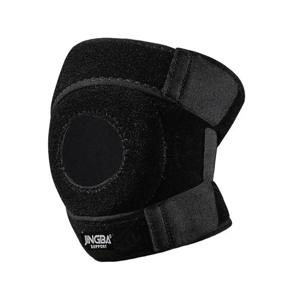 1Pc JINGBA Kneepad Stabilizer Fitness Knee Pads Adjustable Compression Knee Support Brace for Workout