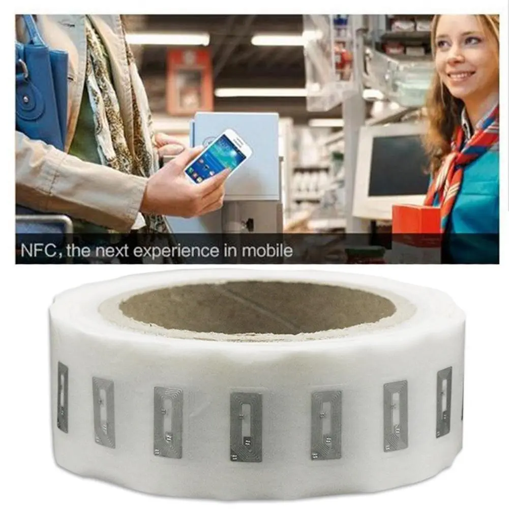 10pcs/Set NFC High-frequency Electronic Tag Sticker NFC Tag 13.56MHz Tags Block 0 Writable Laber Copy Clone NFC Tag