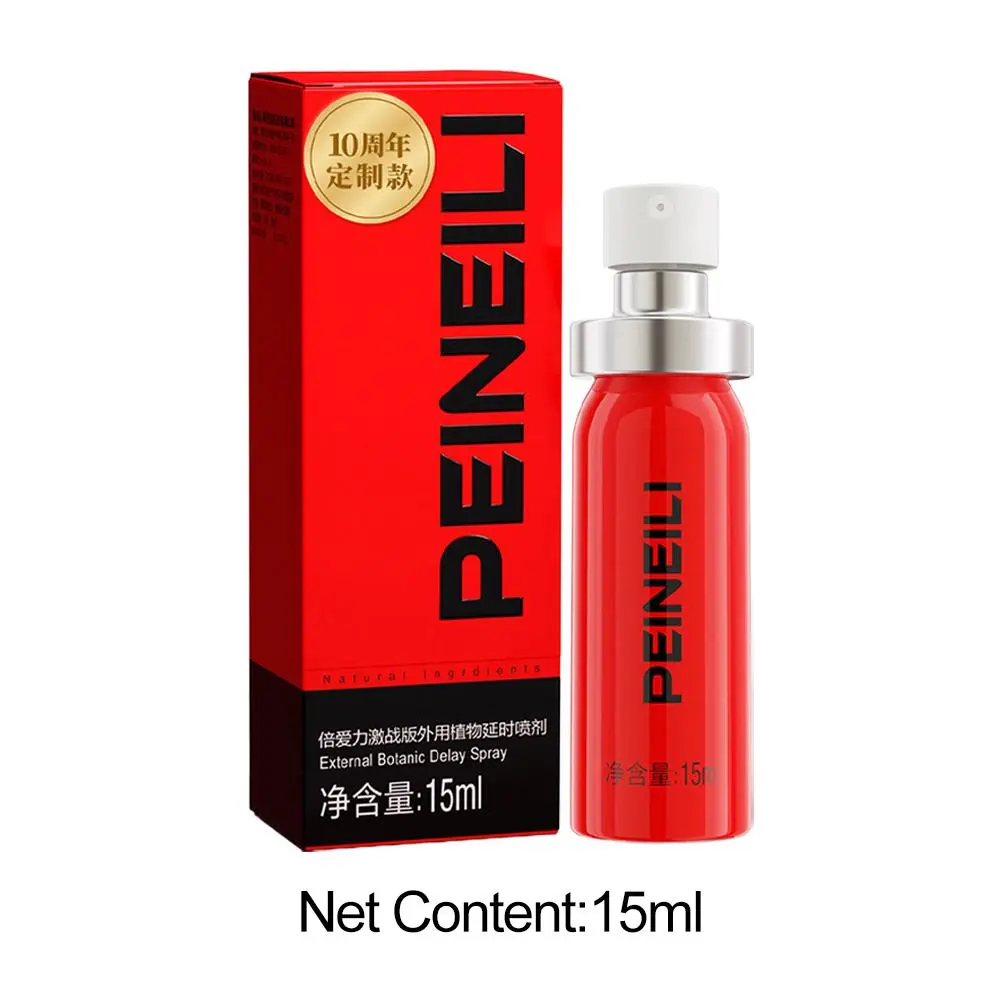 3Pcs PEINEILI Men Delay Spray Can Make Men Sex Last Longer Ejaculation time Big Dick Erection Massage Oil Adult sex Product