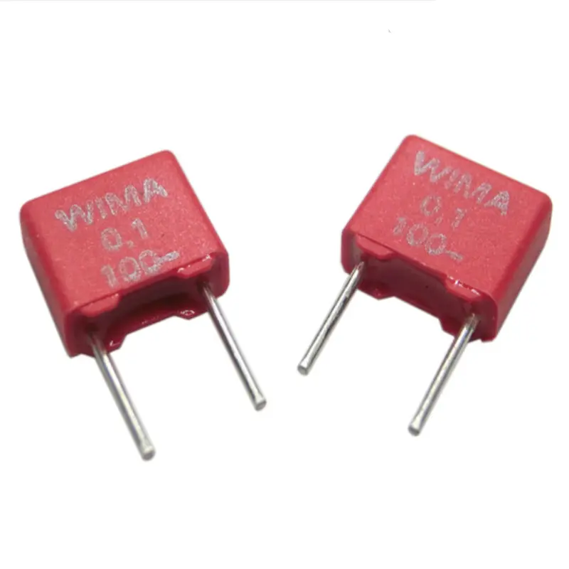 2PCS/Lot WIMA MKS2 5MM Film Capacitor 0.1UF 0.01UF 0.47UF 1UF 1.5UF 0.33UF 10UF 2.2UF 3.3UF 50V 63V 100V 250V 400V Hi-Fi Audio