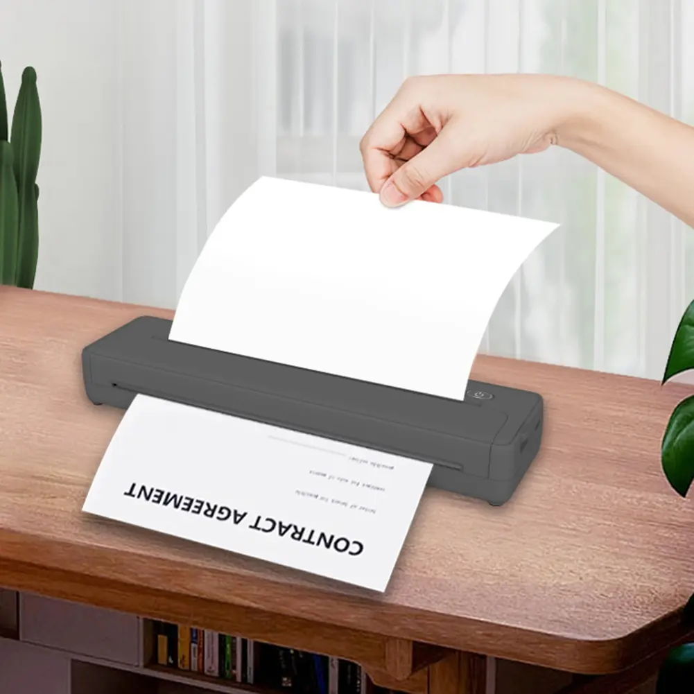 100/200 Sheets Continuous Printing Paper Auto Recognition Official Thermal Paper Multipurpose Printing Paper