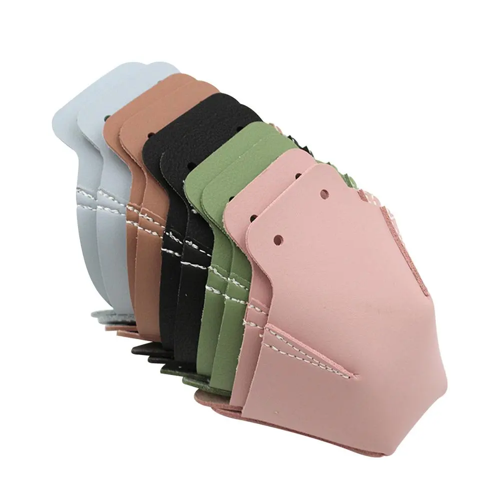 New 2 Pair Protective Cover Ice Skates PU Leather Roller Skate Protectors Guard Protectors