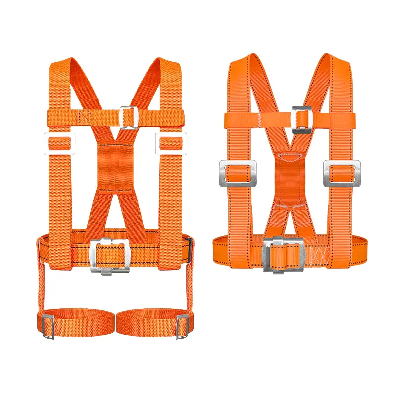 Outdoor Safety Harness Five-point High Altitude Work Safety Belt Adjustable Safety Vests Outdoor Rock Climbing Protect Equipment