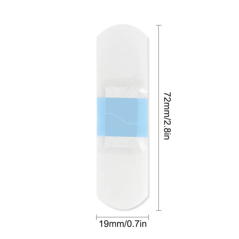 120pcs Band Aid Adhesive Medical Strips PU Transparent Waterproof Plaster For Wound Sports Bathing