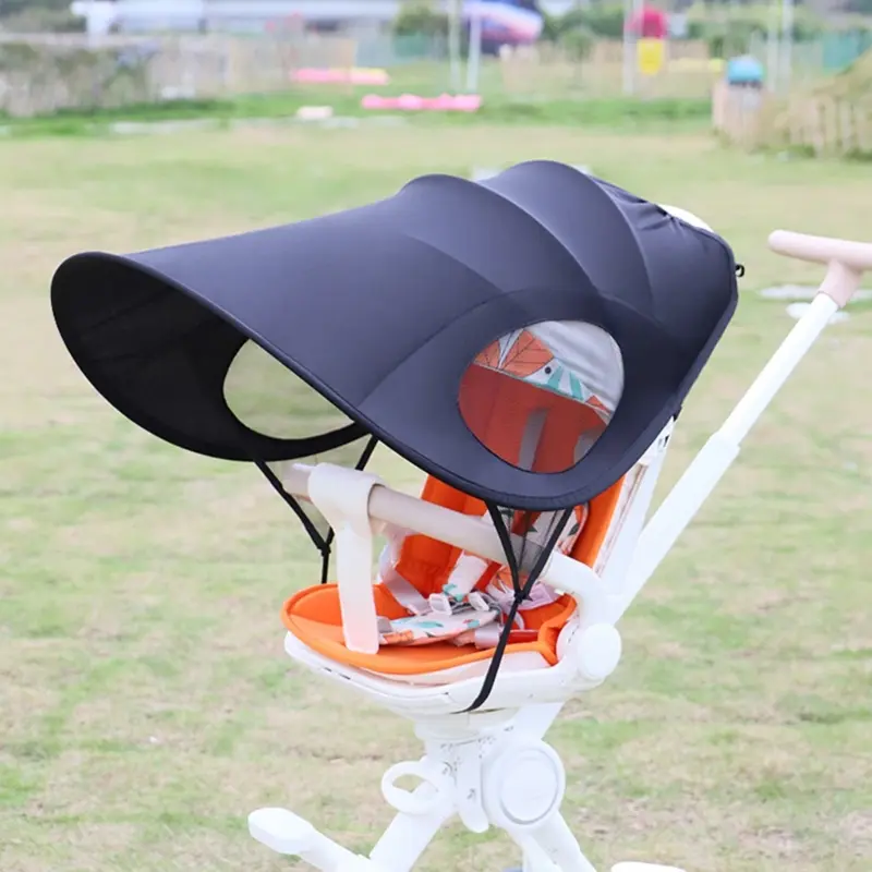 Lightweight Baby Carriages Sun Cover Breathable Baby Stroller Sun Shelters Baby Stroller Sunshades Block from Sunlight