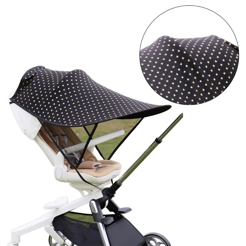 Lightweight Baby Carriages Sun Cover Breathable Baby Stroller Sun Shelters Baby Stroller Sunshades Block from Sunlight