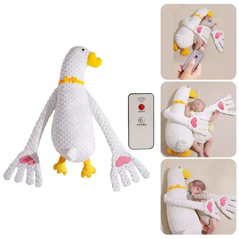 Infant Exhaust Pillow with Gentle Patting Motion for Soothing Baby Sleep 0 to 12 Months Toddler Comforting Pillow