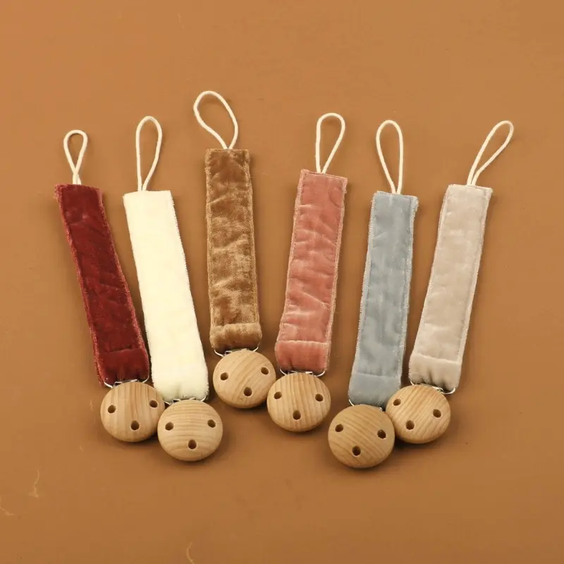 Baby Soother Chain Pacifier Holders Baby Infant Toddlers Newborn Pacifier Strap Teether Toy Pacifier Chain Baby Supplies