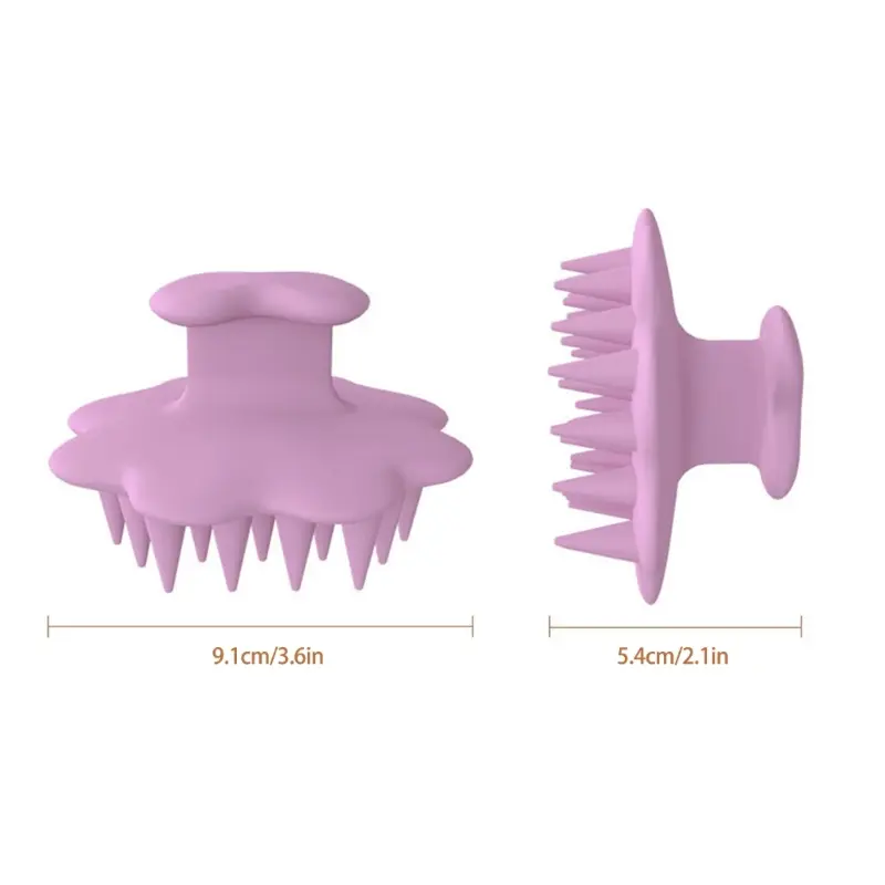 Hair Brush Soft Hair Scrubber Shower Scrubber for Women Pet