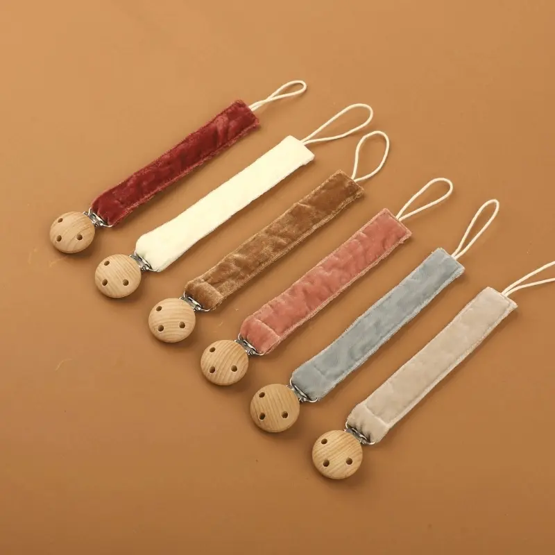 Baby Soother Chain Pacifier Holders Baby Infant Toddlers Newborn Pacifier Strap Teether Toy Pacifier Chain Baby Supplies